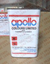 UK APOLLO APOLLO ink open oil water diluent R13 contains 13% tax