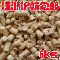 (Rabbit Forest) new small pet quality wood grain super absorbent to suck (suitable for all pets) 6kg