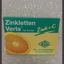 German Zinkletten Verla infant children zinc VC improves anorexia myl50 tablets