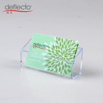 Wall-mounted transparent glass door wall-mounted card holder Desktop business card holder Business card holder box Free hole wall-mounted business card storage box Creative exhibition display rack Office business card holder