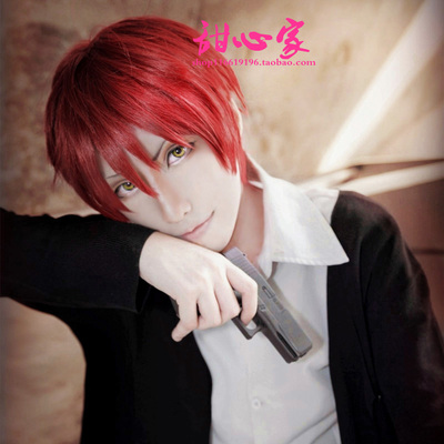 taobao agent {Sweetheart Home} Assassination Classroom Akasuma Industrial Red Pepper Big Red Short Discovery Coster Free Shipping Cosplay Wig