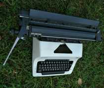 olympia English typewriter