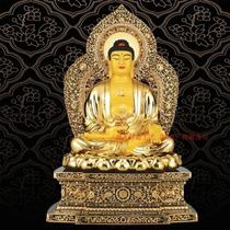 Taiwan Shengfan 24k gold gilt Buddha statue Sanbao Buddha Oriental Sansheng SA34 Medicine Buddha Buddha Buddha statue