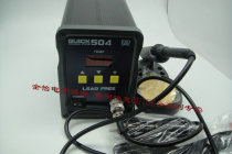 Spot original quick QUICK504 high frequency lead-free soldering station QUICK504 digital display electric soldering iron 90W