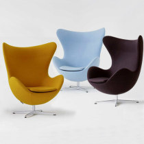 Sloth Fashion Personality Creative Single Sofa Egg Chair Office Computer Chair Genuine Leather Space Chair Eggshell Casual Chair