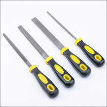 Mid-tooth steel file manual file flat file pointed round file semi-round file triangle File 6 inch 8 inch 10 inch 12 inch