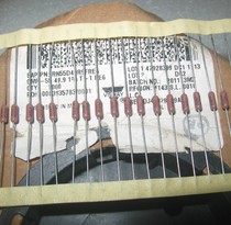 10 pieces 5 YUAN VISHAY DALE 49 9R 1% 0 25W RN55 FEVER RESISTANCE GENERATION 50R