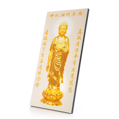 Выплата ограниченного выпуска: Золотая Амитабха Христовое учреждение Статуя Будды