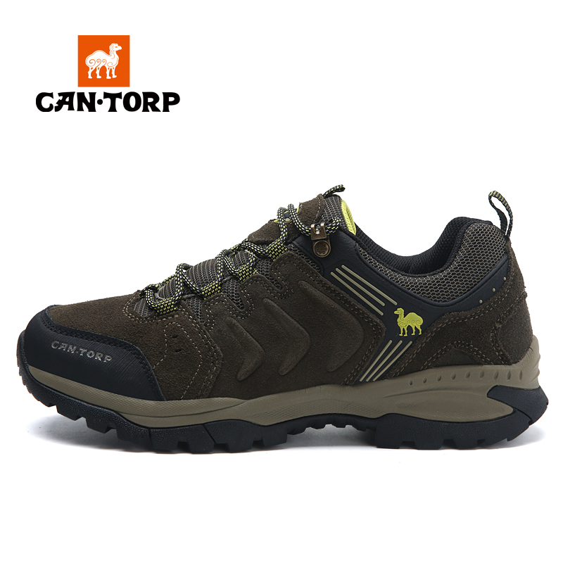 Canorp Camel Climbing Shoes for Male Spring and Autumn Outdoor Sports Anti-skid, Wear-resistant and Warm Hiking Shoes 8531910382