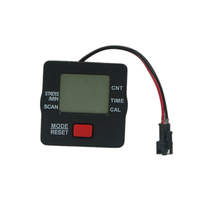 Bicycle pedal counter electronic meter meter