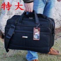 Special Increased Mens Bag Handbag Mens Computer Bag Business Briefcase Single Shoulder Backpack Oxford Bag Oversized Capacity