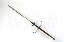 PR brand two-handed flame sword