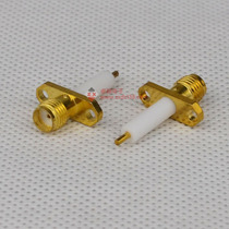 High frequency SMA connector white glue 12MM SMA female head inner hole outer screw SMA diamond female can be fixed RF connection
