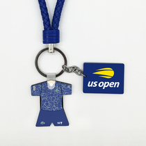 Djokovic 2018 US Open shirt with tennis keychain lanyard decoration NovakDjokovic