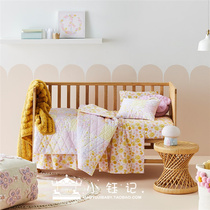 Xiao Yu Ji Australia adairs baby bedding quilt cover pillowcase floral stitching cotton Princess