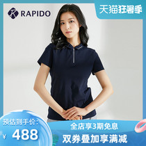 RAPIDO 2021 summer new womens fashion lightweight breathable Polo shirt short sleeve