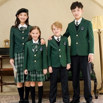 British school uniform suit suit Primary and secondary school class suit Aristocratic college style Japanese and Korean suit Kindergarten garden suit Autumn and winter