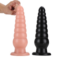 Thick 7 5cm long 26cm large thick thick pagoda anal plug posterior court G point anal toy masturbation device sex chrysanthemum sm