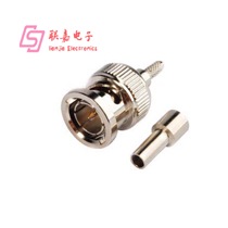 BNC male BNC-J1 5 opening 75 ohm coaxial connector with RG179 RG316 RG174 cable