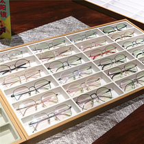 Glasses display box Sunglasses display props Myopia glasses shelf counter decorative box Storage box display stand