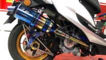 JMracing giant python back pressure exhaust pipe