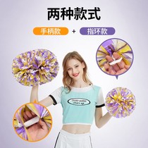 Yaguang cheerleading team cheerleading flower ball hand flower dance performance props hand flower large hand flower