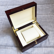 Highlight lacquered watch box with lock mahogany watch box celestial beads gold luxury collection box customized printing watchbox