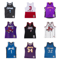 Raptors No 1 Maddie Iverson 3 Card 15 Te Hardaway Magic 76 Lakers ONeal Vintage embroidered Jersey