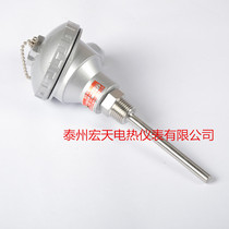 Factory direct high precision WZP231Pt100 platinum thermal resistance 4 points fixed thread temperature sensor probe