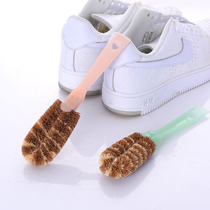 Japanese household shoe brush Shoe cleaning brush bristle long handle shoe washing special brush Sneaker brush 2 sets