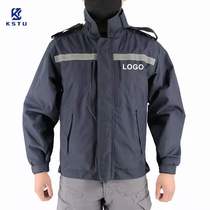 (United) KSTU waterproof and breathable jacket jacket LOGO with detachable inner jacket short windbreaker