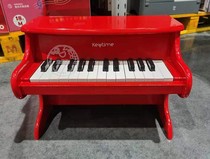 Sam Keytime Piano Iris childrens red wooden machinery Beginner music toy gift