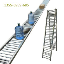 Transfer handling artifact Bottled water unloading truck Unpowered roller Skateboard unloading Foam box Slide Fruit box Beer