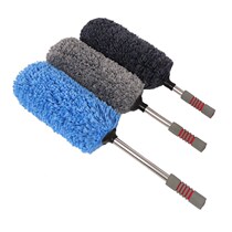  Car dust duster Car washing supplies Brush car cleaning soft hair sweep dust wax mop chicken hair duster anti-hook wire