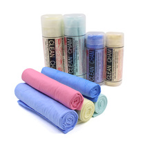 Pet absorbent towel Super absorbent imitation deerskin dog dog dog cat bath towel pet supplies super absorbent