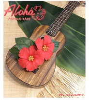 Hawaiian style simulation Fuso flower head ornament Seaside head flower beach hair accessories