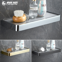 Light Extravagant Bathroom Mirror Front Shelving Toilet Wall-mounted Acrylic body lotion Bath Lotion Shampoo-lined shelf containing shelf