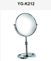 Billion high 6 inch 8 inch YG-K212 adjustable desktop mirror double-sided wall high round bottom bathroom beauty mirror cosmetic mirror