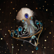 Dream Ballet produced professional ballet performance competition headdress TUTU skirt group main dance crown blue bird and other roles