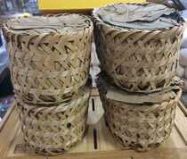 2006 Anhui authentic authentic Sun Yishun bamboo basket Luan tea bamboo basket Ancha 500g black tea