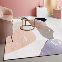 Carpet Living room Coffee table carpet Bedroom bedside carpet Girl ins wind net red Summer whole shop Nordic light luxury floor mat