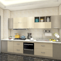 Haier (Haier home) Time to know the flavor package Overall cabinet customization simple quartz stone kitchen decoration