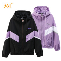  361 sports windbreaker womens autumn 2021 new 361-degree quick-drying trend fashion and comfortable sunscreen womens top