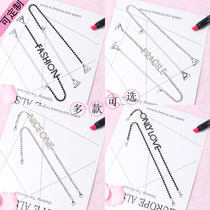 Invisible lingerie strap for exposed sexy shoulder strap rhinestone shoulder strap Wen bra strap no-mark dress shoulder strap accessories