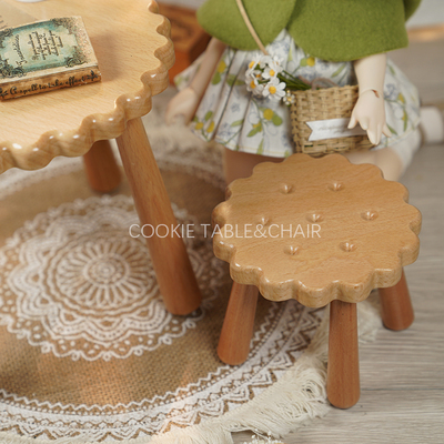 taobao agent [Biscuits table and chair] 4 points BJD furniture tables and chairs Xiongmei MDD Pu 4