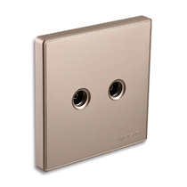 Meishang switch socket Q5 two-digit TV socket panel dual TV socket cable HD network TV socket