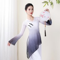 Dance rhyme yoga clothes elegant fairy air Chinese style fashion performance female classical dance clothes costume