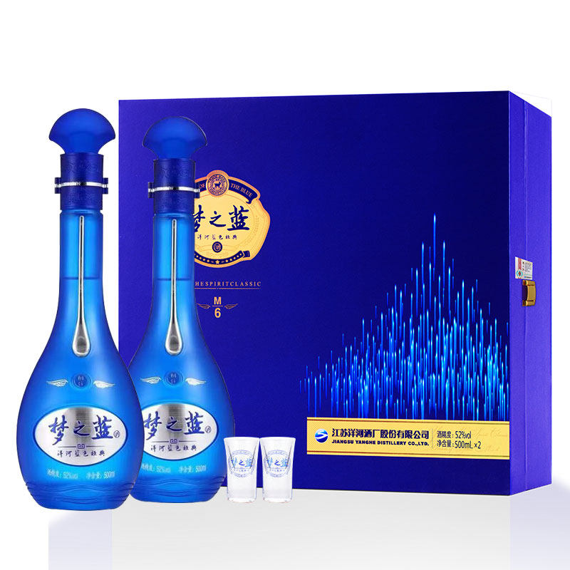 夢之藍 DREAM BLUE M6+ 500ml 52% 白酒 O1CN01cTaiMl2H5OvB1xrJY_!!