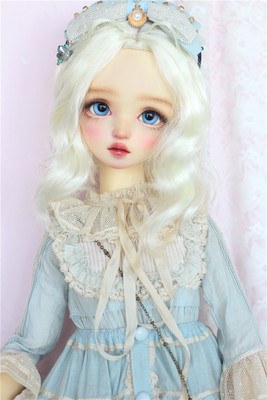 taobao agent [Kaka Planet] BJD wig women's 3 -point model Mao Cat's earliest milk silk finished product XZY