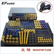 TAIMEILI titanium alloy Sanyang TL500 motorcycle screw set screw replacement repair decorative screw